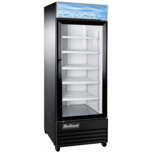 Reliant 1-door glass door cooler