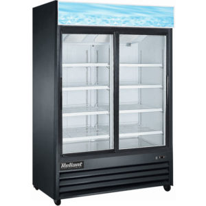 Reliant 2-door glass door cooler